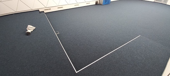 Укладка ковролина -400м2